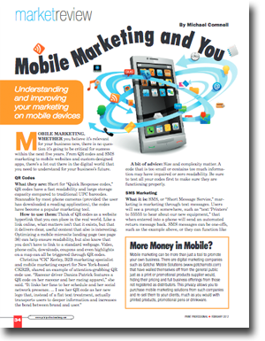 Mobile Marketing and You