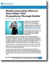 Innovating Value Propositions through Mobile